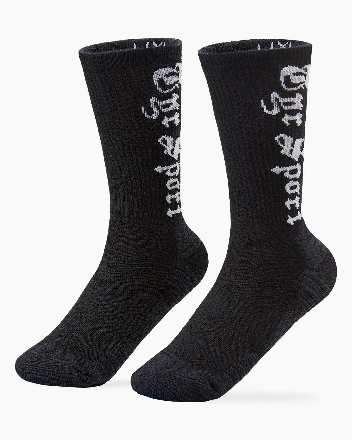 Performance Script Crew Sock - Black | TYR | TYR Exclusive