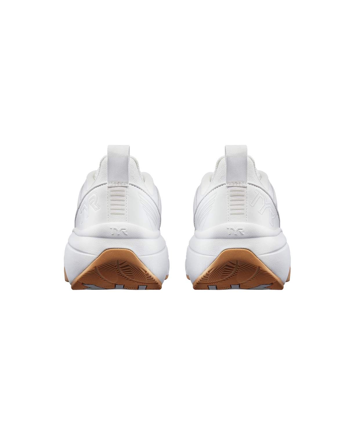 Men's CXT-FLOW Wide Toe Box Trainer - White/Gum | TYR Featured
