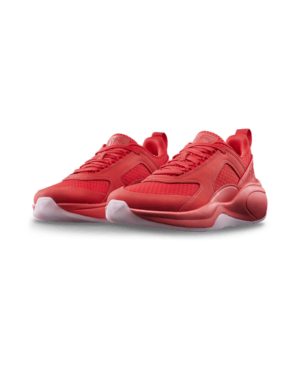 Men's CXT-FLOW Wide Toe Box Trainer - Red/White | TYR Best Seller