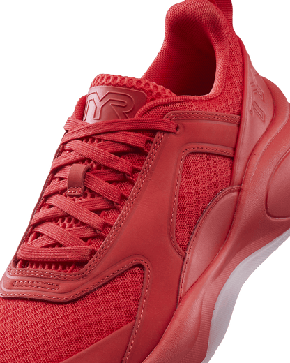 Men's CXT-FLOW Wide Toe Box Trainer - Red/White | TYR Best Seller