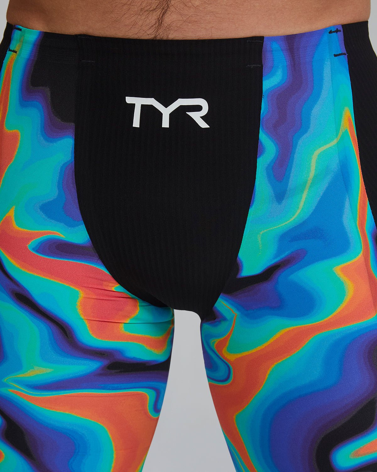 Men's Shockwave High Waist Jammer Tech Suit - Infrared | TYR Recommended
