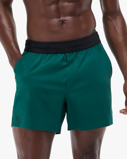 Hydrosphere™ - Men's Unbroken Shorts - Unlined 5" - Solid | TYR Classic