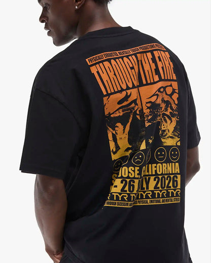 Men's Medium Weight Tee - Through The Fire | TYR Signature