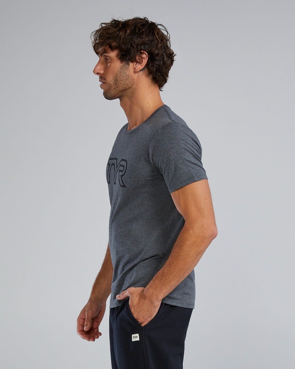Unisex Ultrasoft Lightweight Tech Tee - Big Logo | TYR Recommended