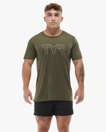 Unisex Ultrasoft Lightweight Tech Tee - Big Logo | TYR Recommended
