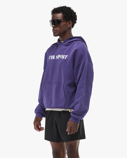 Men's TYR Sport Stencil Graphic Oversized Pullover Hoodie | TYR Signature