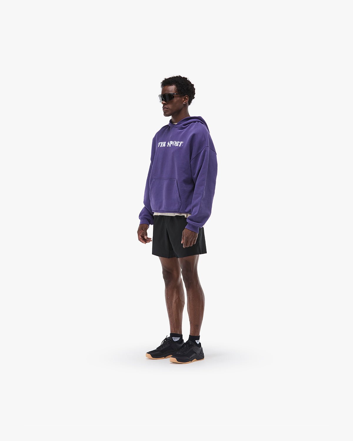 Men's TYR Sport Stencil Graphic Oversized Pullover Hoodie | TYR Signature