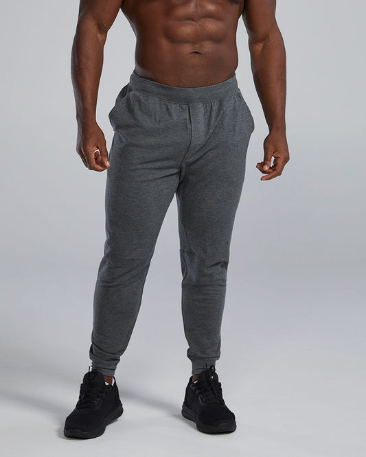 UltraSoft Men's Midweight Terry A.M. Joggers - Solid / Heather | TYR Exclusive