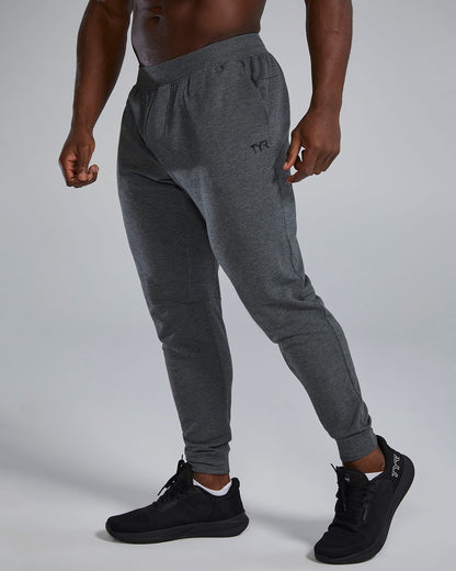 UltraSoft Men's Midweight Terry A.M. Joggers - Solid / Heather | TYR Exclusive