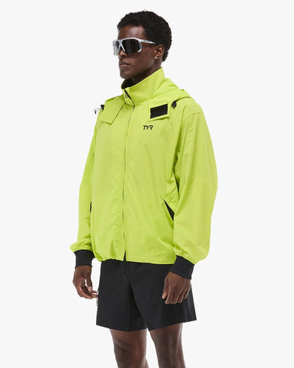 Men's Full Zip Windbreaker - Black | TYR Best Seller