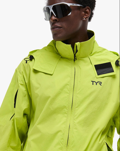 Men's Full Zip Windbreaker - Black | TYR Best Seller