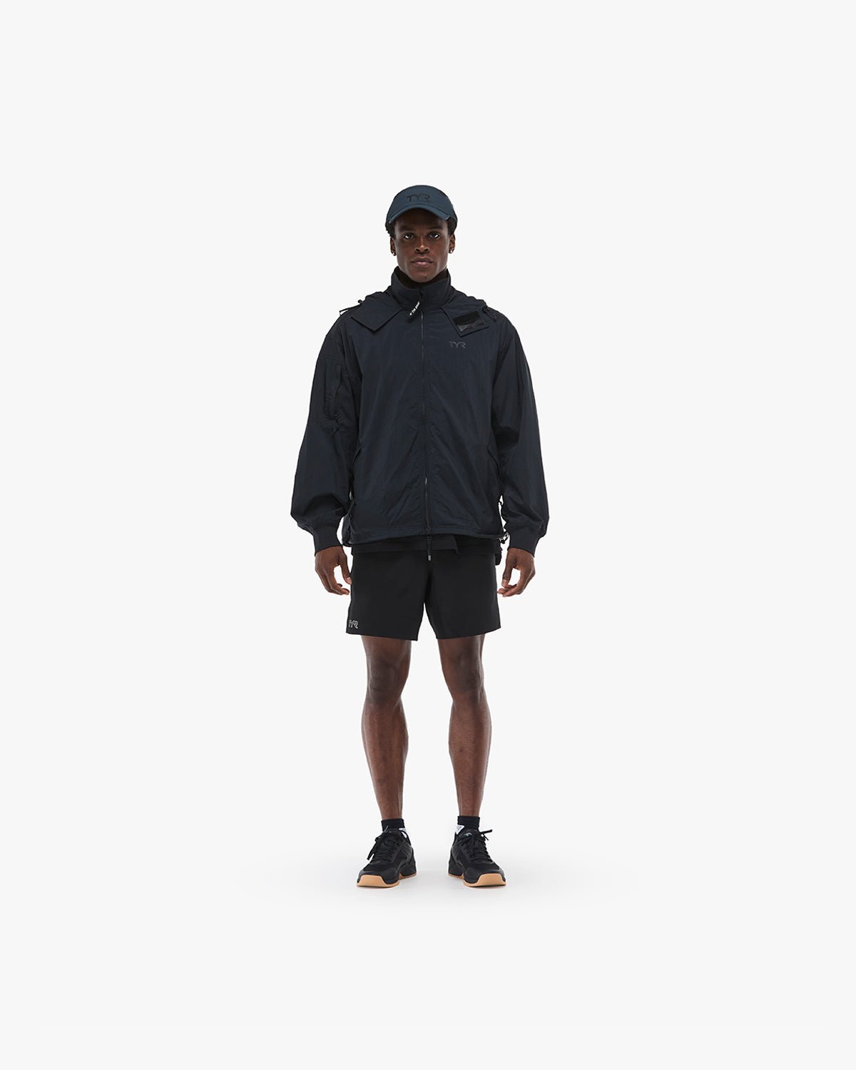 Men's Full Zip Windbreaker - Black | TYR Best Seller