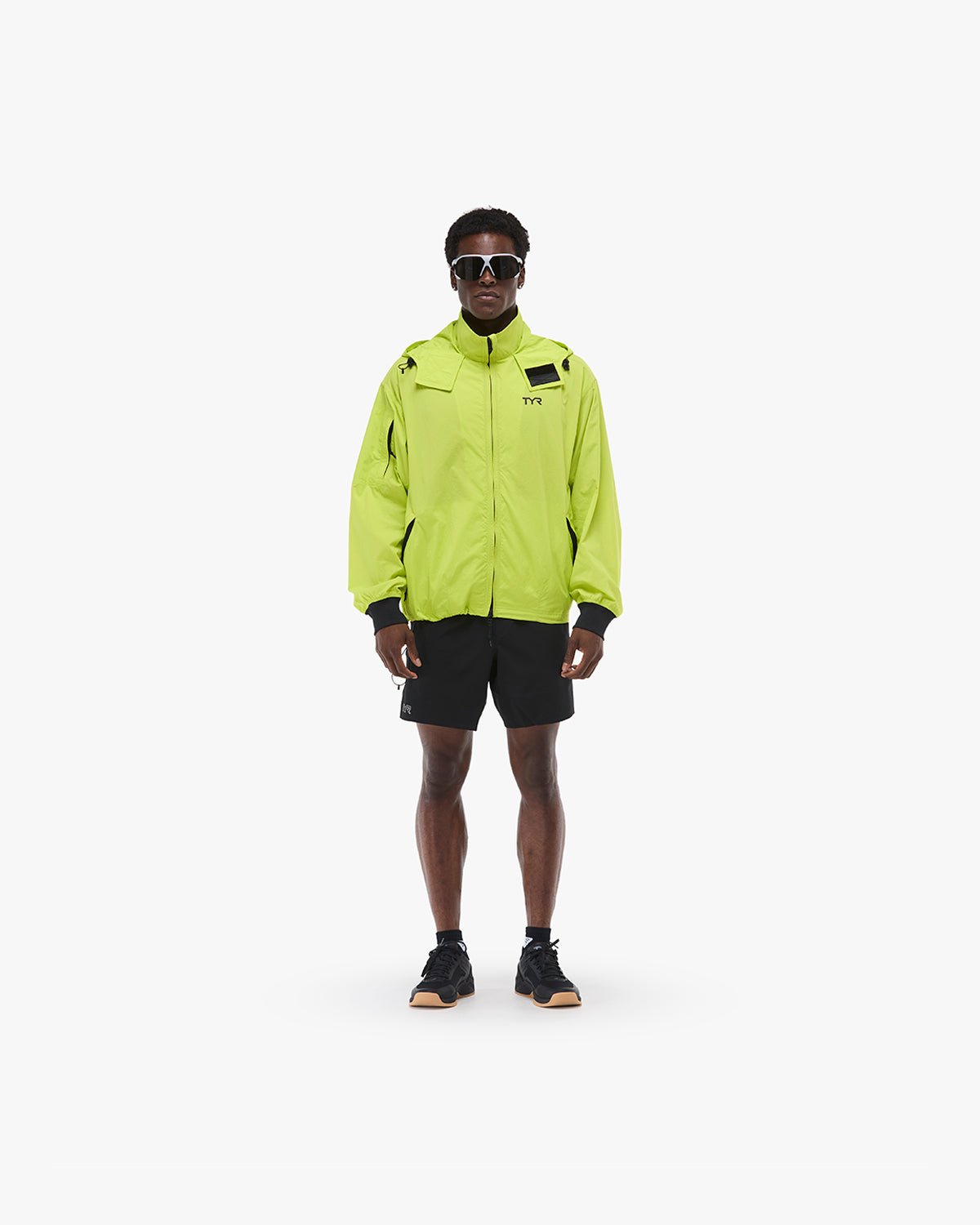 Men's Full Zip Windbreaker - Neon | TYR Recommended
