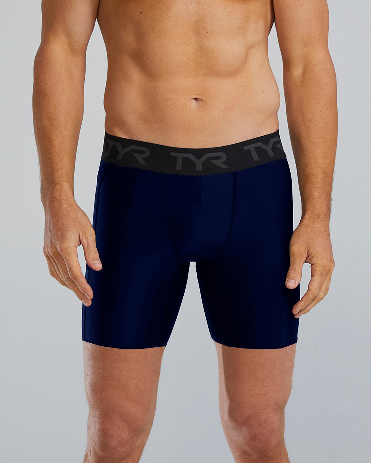 Mens 4" Boxer Brief With Cool Core | TYR Classic
