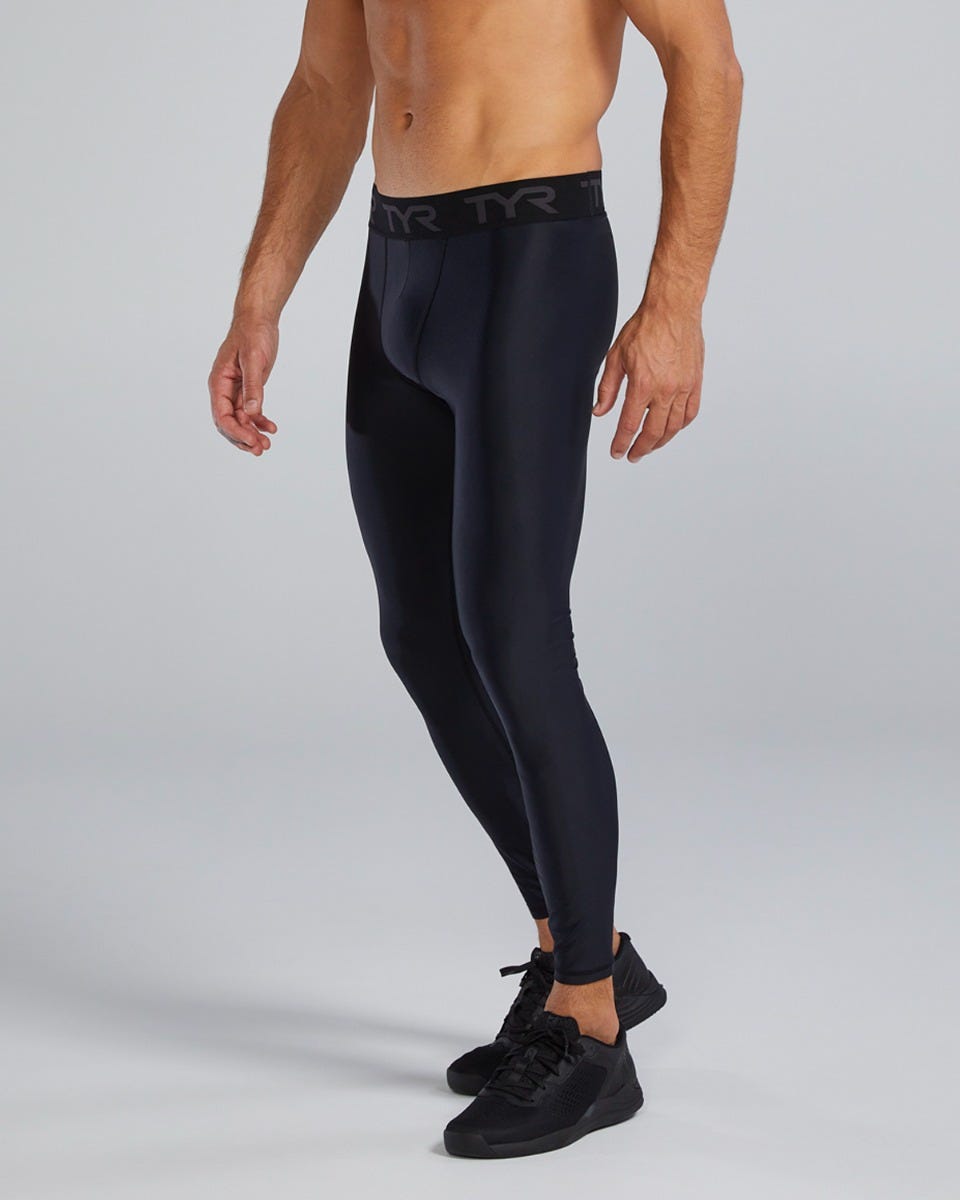 Men's Full Length Compression Leggings - Solid | TYR Trending