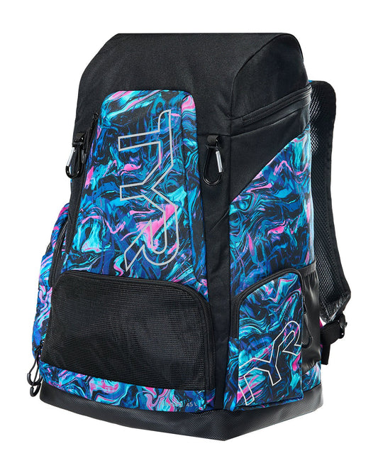 Alliance 45L Printed Backpack - Blue/Pink | TYR Featured