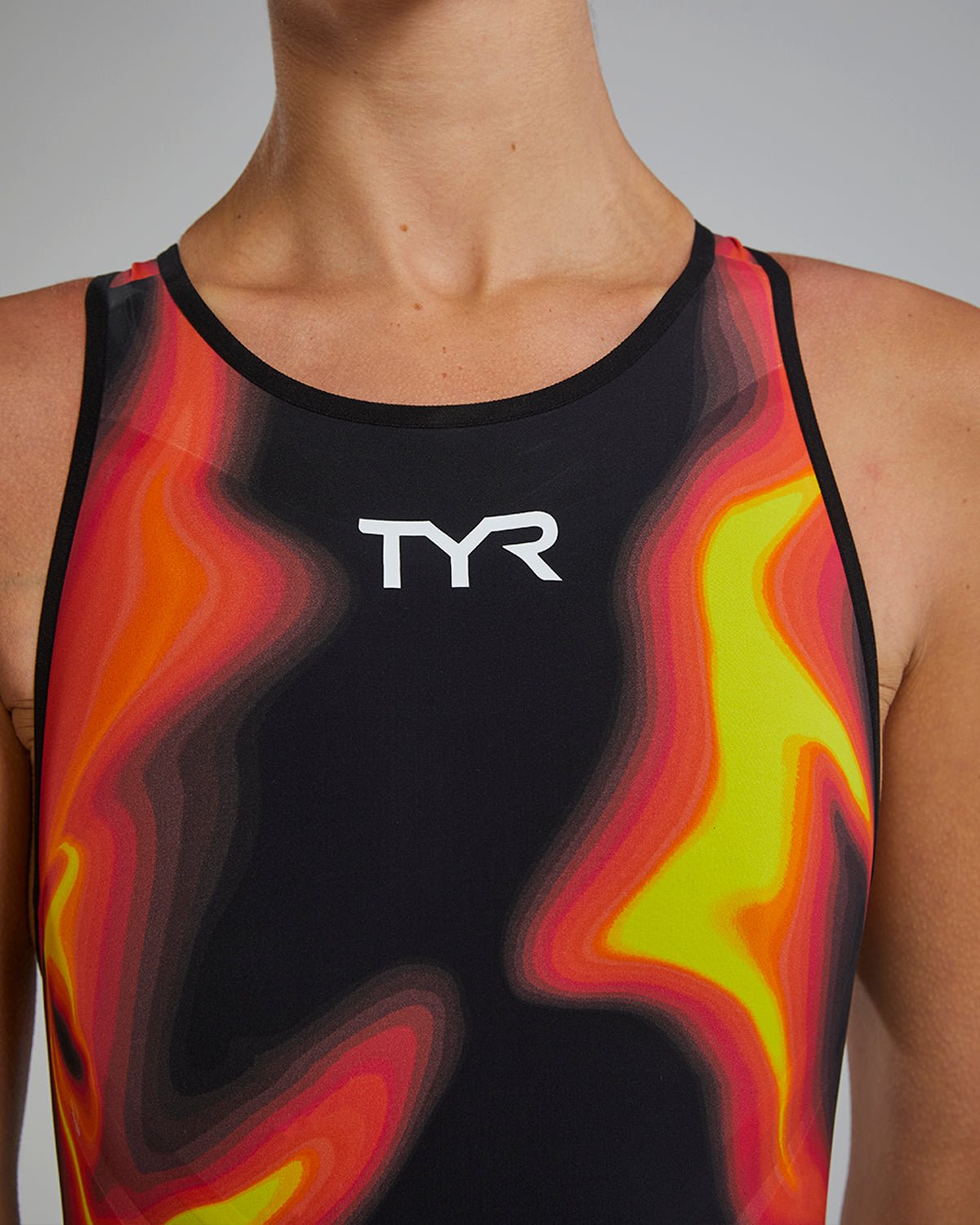 Women's Venzo Open Back Tech Suit - Infrared | TYR Popular