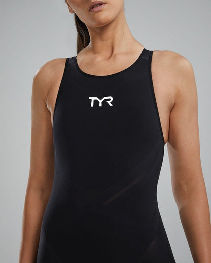 Women's Venzo Open Back Tech Suit - Solid - Non PFAS | TYR Trending