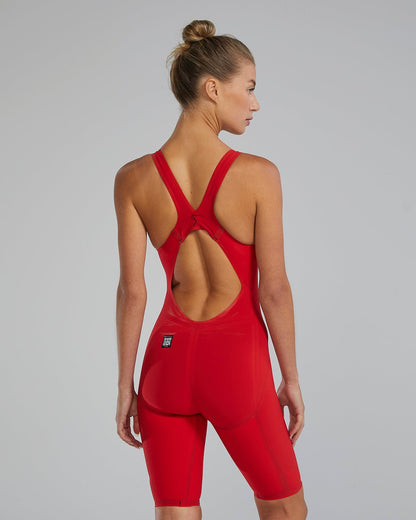 Women's Venzo Open Back Tech Suit - Solid - Non PFAS | TYR Trending