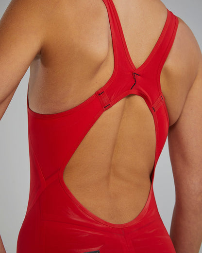 Women's Venzo Open Back Tech Suit - Solid - Non PFAS | TYR Trending