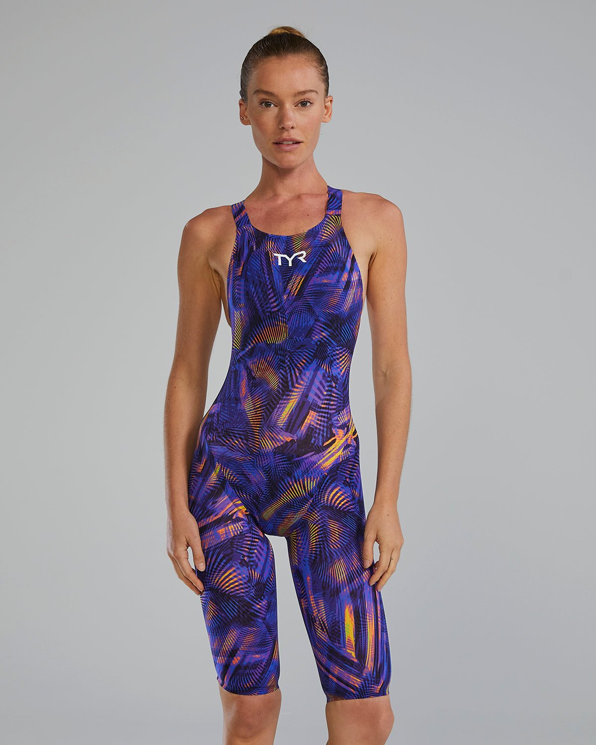 Women's Avictor Open Back Tech Suit - Helux | TYR Exclusive