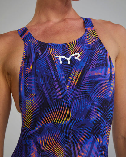 Women's Avictor Open Back Tech Suit - Helux | TYR Exclusive