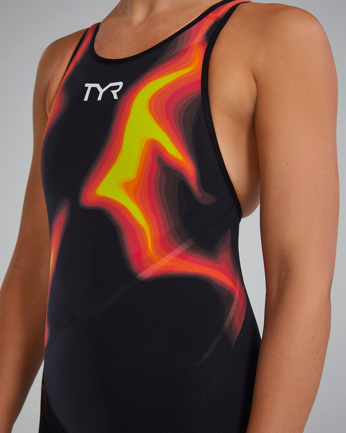 Women's Venzo Closed Back Tech Suit - Infrared | TYR Recommended