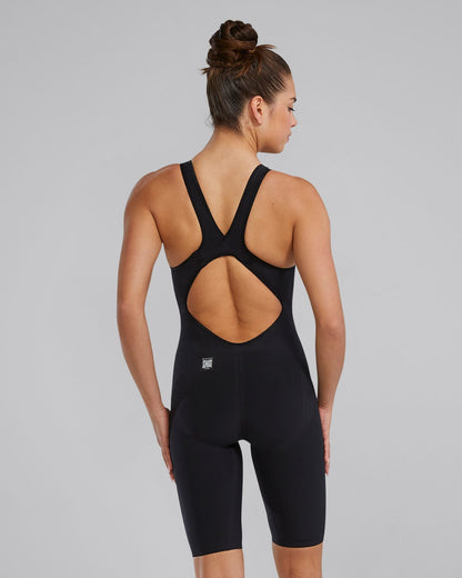 Women's Venzo Phantom Open Back Tech Suit - Solid | TYR Exclusive