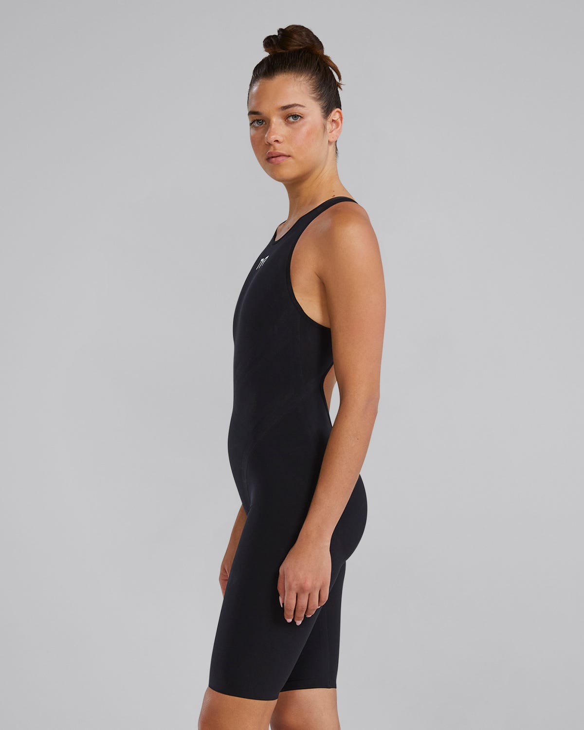 Women's Venzo Phantom Open Back Tech Suit - Solid | TYR Exclusive
