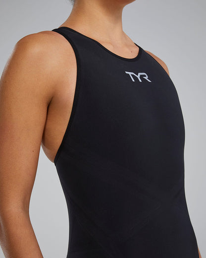 Women's Venzo Phantom Closed Back Tech Suit - Solid | TYR Signature