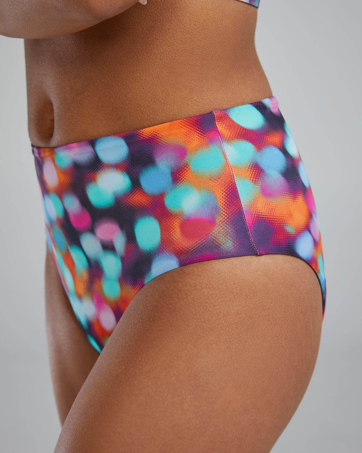 Arielle High Waisted Bikini Bottom - PRISMATIC DAYSTAR | TYR Signature