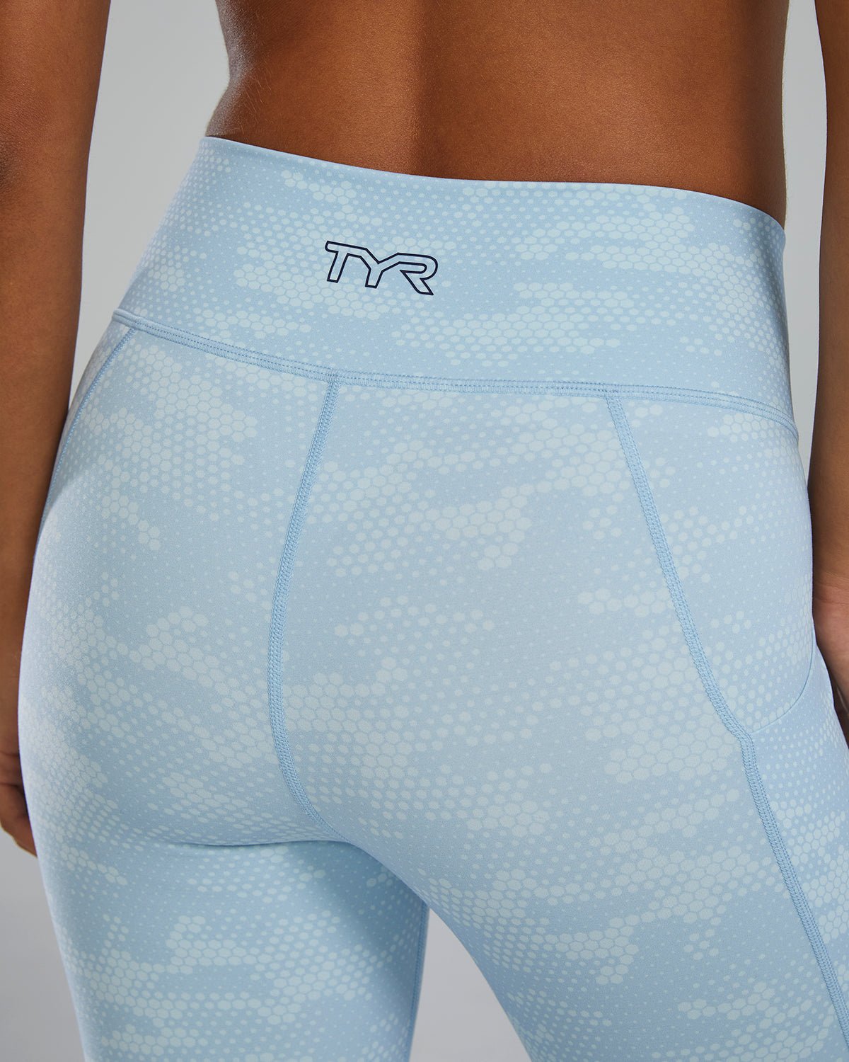 Joule Elite Women's Ribbed High-Rise Leggings with Thigh Pocket 25" | TYR Classic