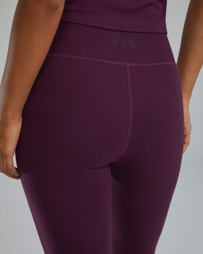 Women's Joule Elite Ribbed High-Rise Leggings 25" | TYR Trending