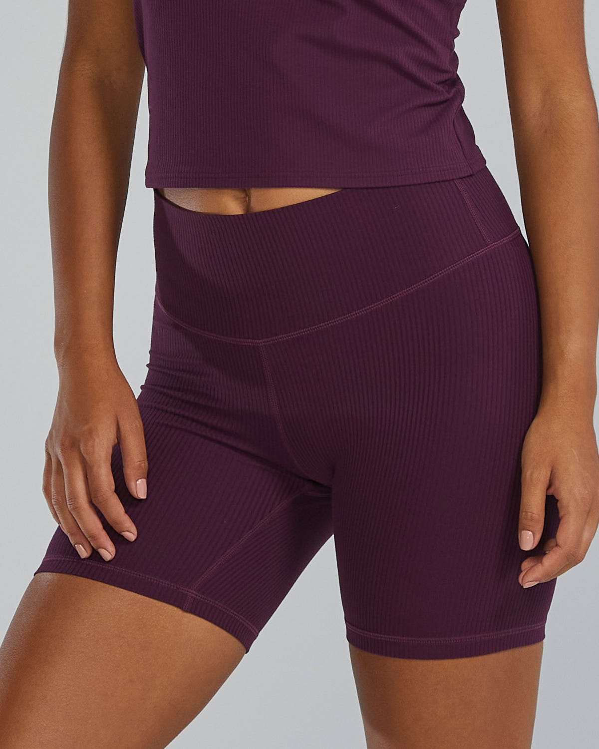 Women's Joule Elite Ribbed High-Rise Short 6" | TYR Featured