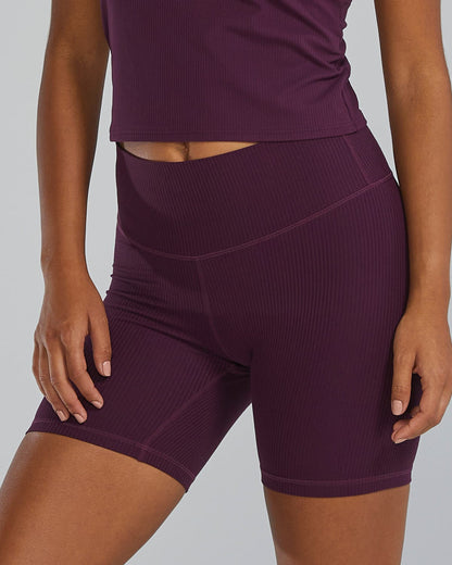 Women's Joule Elite Ribbed High-Rise Short 6" | TYR Featured
