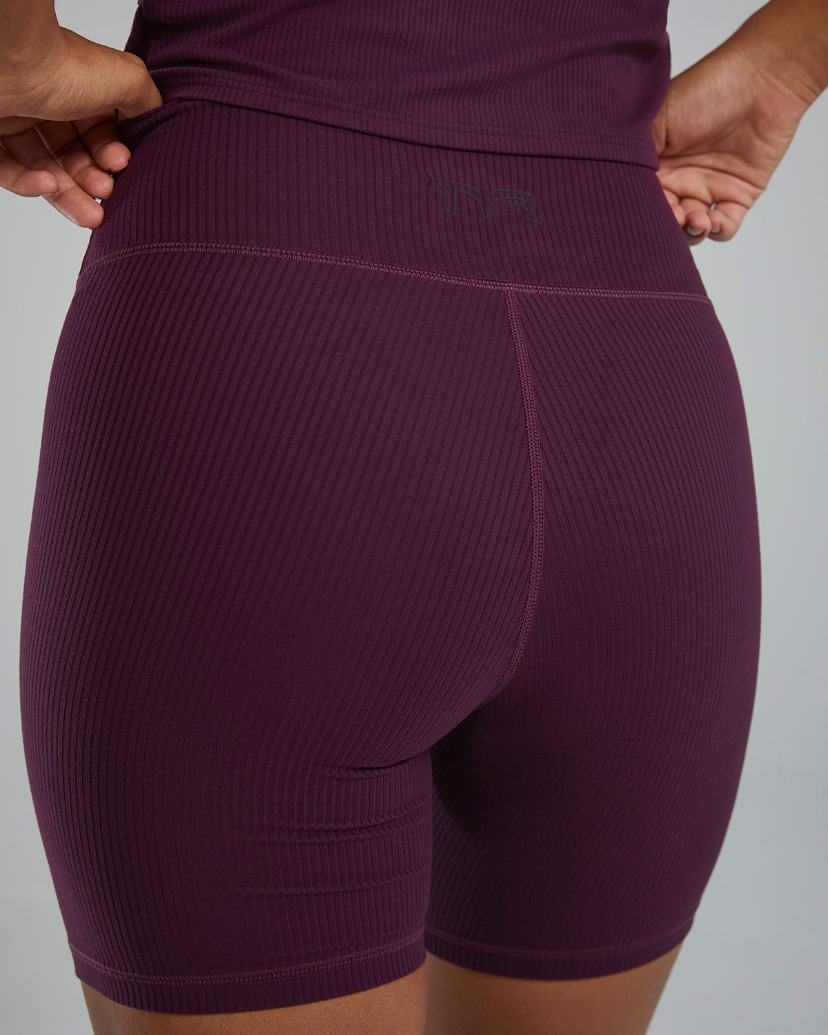 Women's Joule Elite Ribbed High-Rise Short 6" | TYR Featured