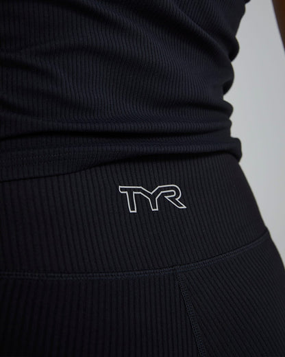 Women's Joule Elite Ribbed High-Rise Short 6" | TYR Featured