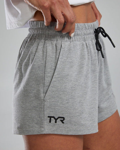 UltraSoft Women's Midweight Terry A.M. Shorts - Solid / Heather | TYR Signature