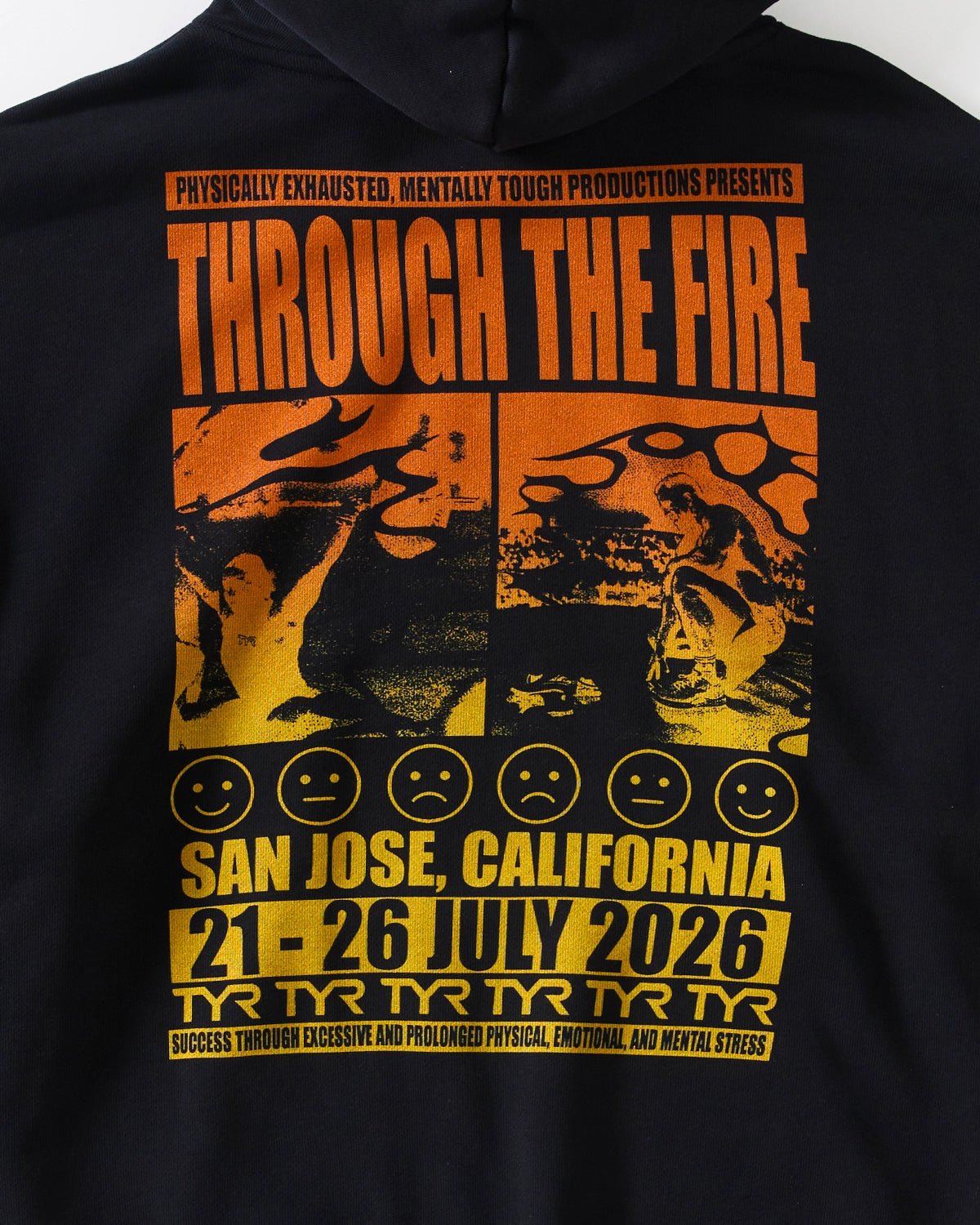 Women's Oversized Pullover Hoodie - Through The Fire | TYR Popular