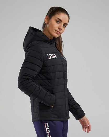 Women's Hydrosphere™ Mission Puffer Jacket - USA | TYR Featured