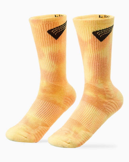 Ethos Dyed Crew Socks - Through The Fire | TYR Featured