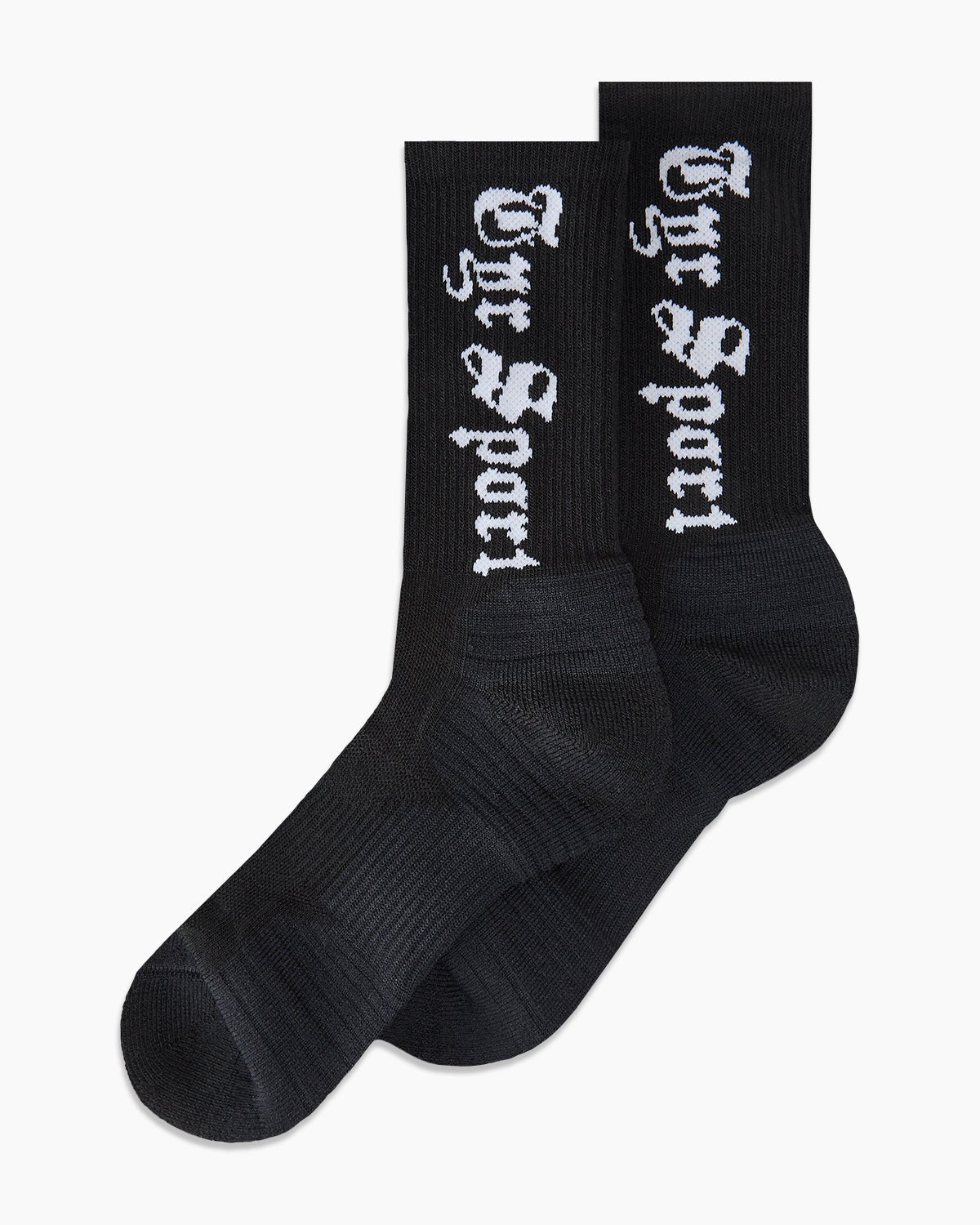 Performance Script Crew Sock - Black | TYR | TYR Exclusive