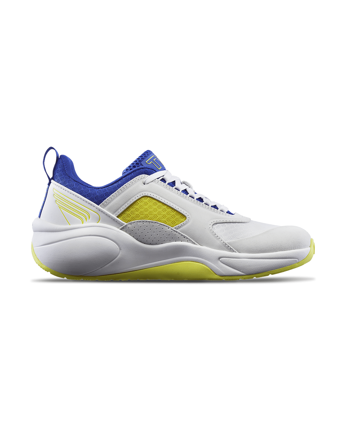 Men's CXT-FLOW Wide Toe Box Trainer - Royal/Yellow | TYR Recommended