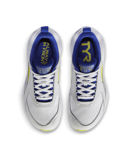 Men's CXT-FLOW Wide Toe Box Trainer - Royal/Yellow | TYR Recommended
