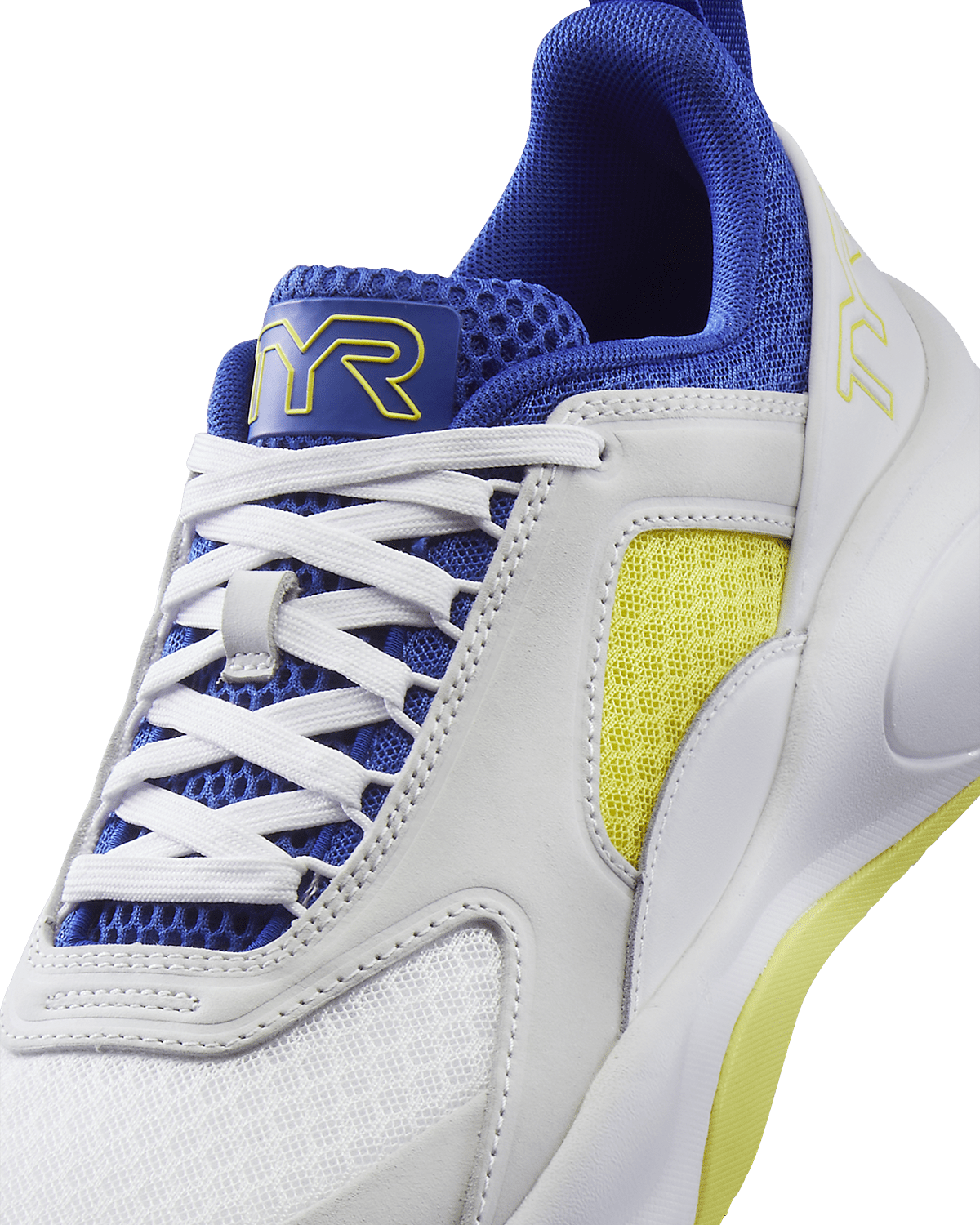Men's CXT-FLOW Wide Toe Box Trainer - Royal/Yellow | TYR Recommended