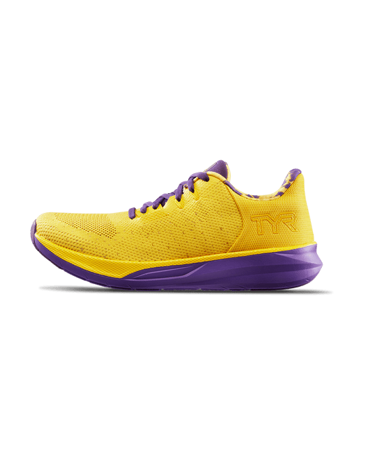 Men's Techknit RNR-1 Trainer - Yellow/Purple | TYR | TYR Exclusive