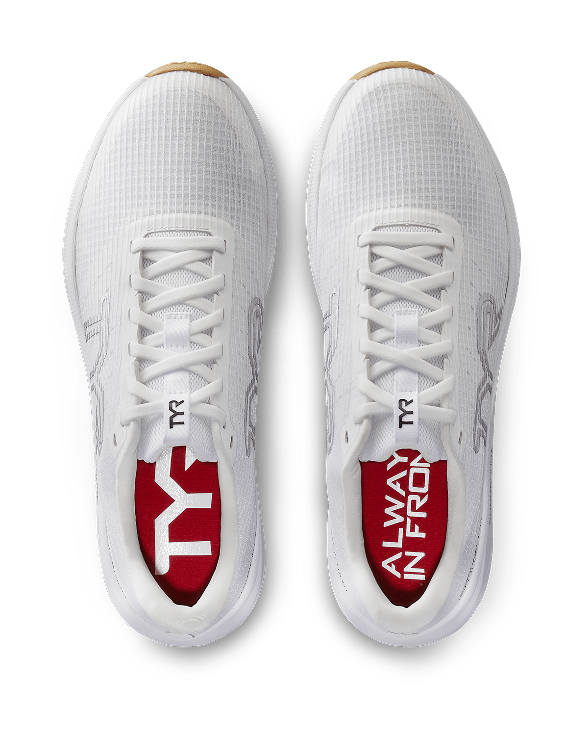 Men's SR-1 Tempo Runner - White/Gum | TYR | TYR Signature