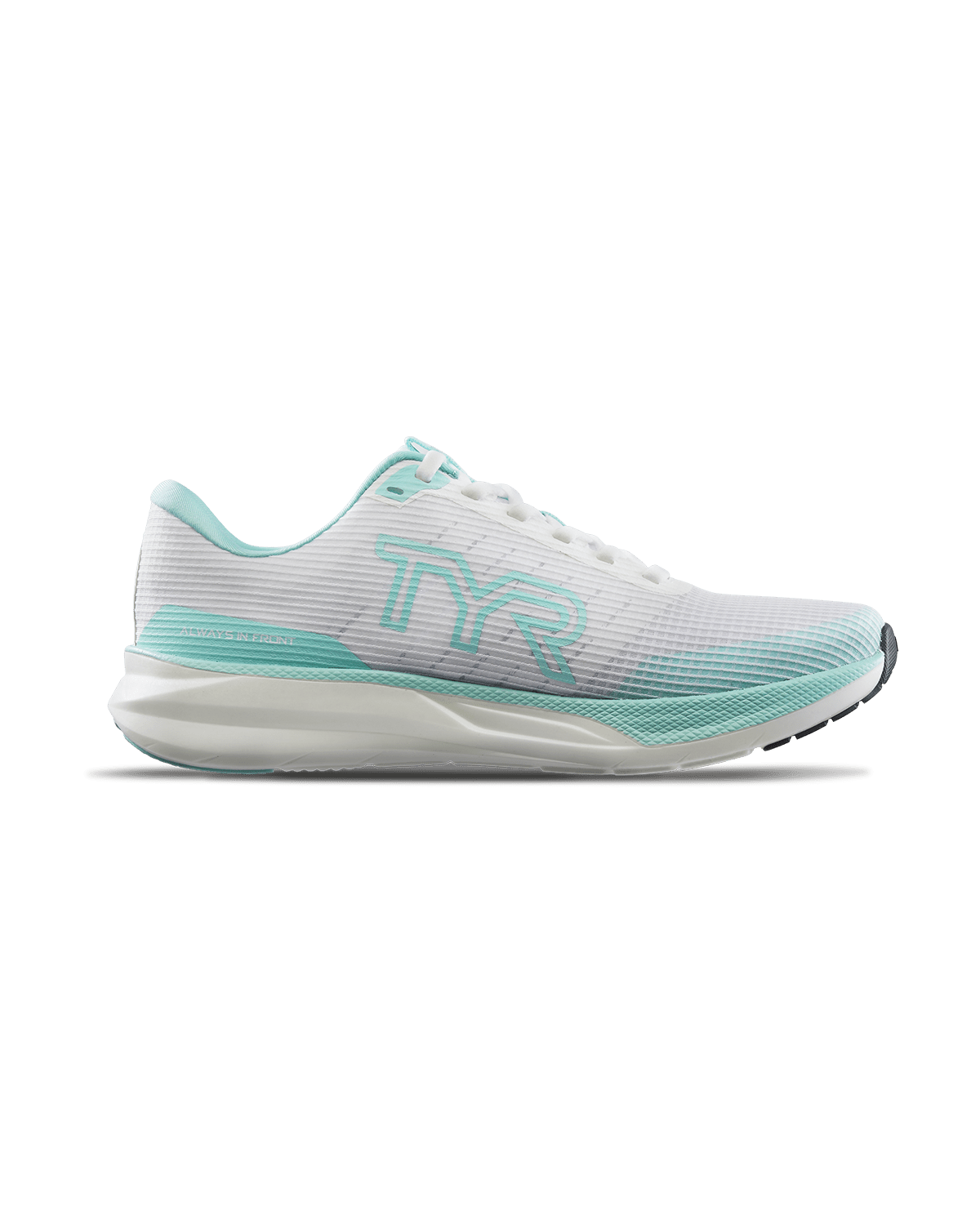 Men's SR-1 Tempo Runner - White & Aqua | TYR | TYR Recommended