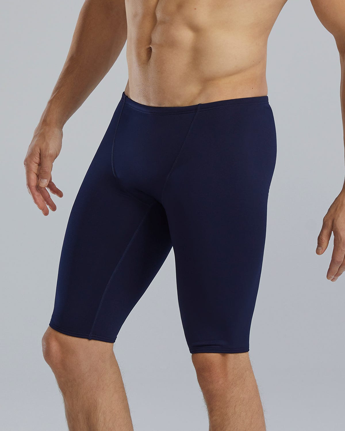 Durafast Elite® Men's Large Logo Jammer Swimsuit - Solid | TYR Classic