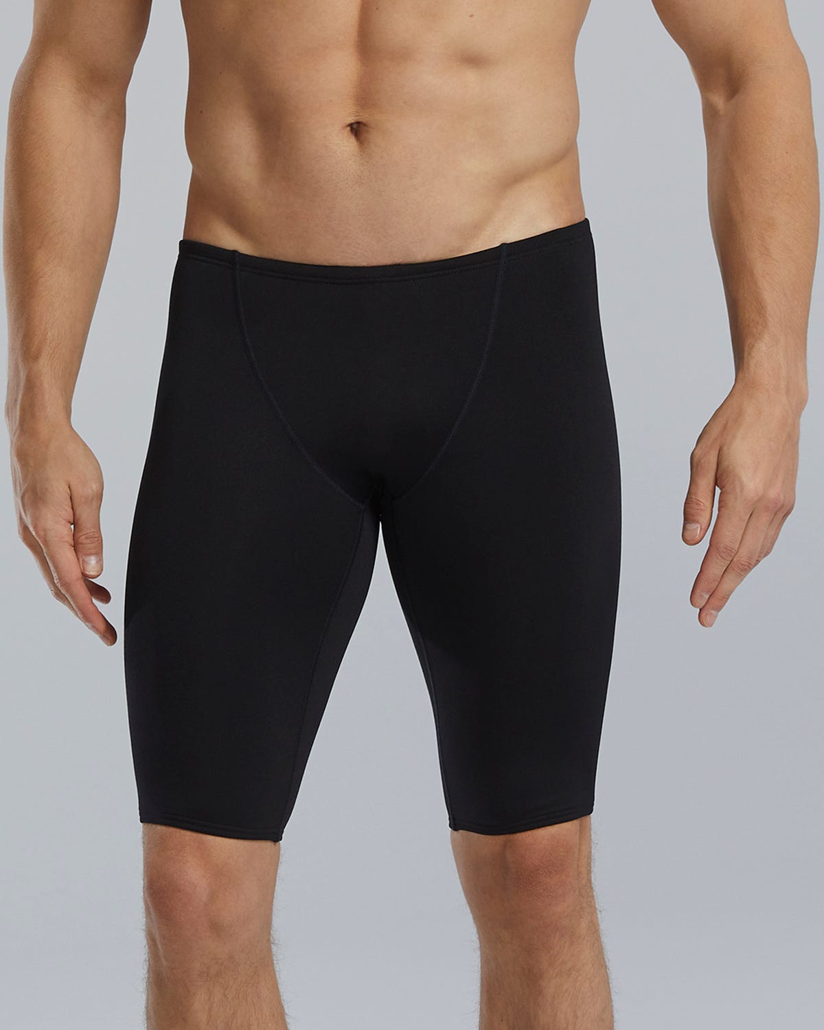 Durafast Elite® Men's Large Logo Jammer Swimsuit - Solid | TYR Classic